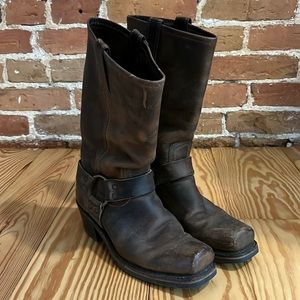 Frye Harness 12R Boot in Brown